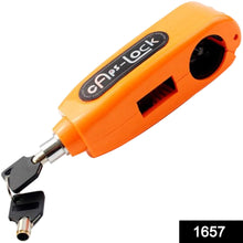 Heavy Duty Bike Brake Lock - Secure Locking System with Handlebar and Brake Lever Grip - luckystorebuy.in