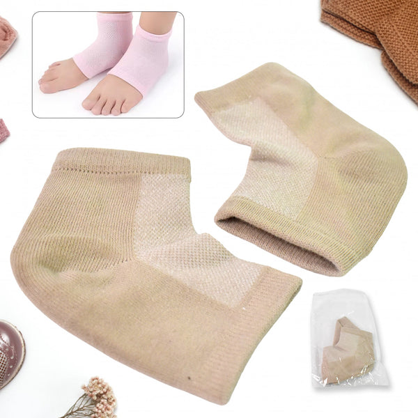 Heel Socks Overnight Heels While You Sleep (1 Pair / Mix Color) - luckystorebuy.in