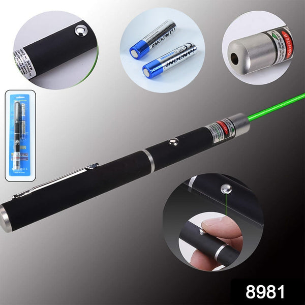High - Power Laser Pointer Pen with 2 AA Batteries (1 Set) - luckystorebuy.in