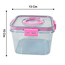 High Quality Plastic Food Storage Container Clear Washable Refrigerator Food Box Food Container Fruit Box Container with Lid (1400 ML) - luckystorebuy.in