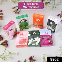 IKI Pocket Air Freshener Mix Flevar / Fragrance (1 Pkt / Inside 6 Pcs ) - luckystorebuy.in