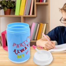 Insulated Mug with Lid Handle Flexible Straw with Cap (709 ML) - luckystorebuy.in