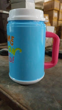 Insulated Mug with Lid Handle Flexible Straw with Cap (709 ML) - luckystorebuy.in