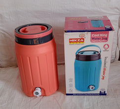 Insulated Water Jug with Tap (7500ml): Leakproof, Travel Cooler - luckystorebuy.in