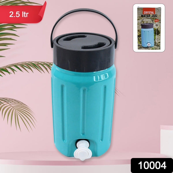 Insulated Water Jug with Tap Leakproof, Travel Cooler (2.5 Ltr) - luckystorebuy.in