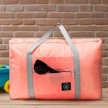 Large Capacity Luggage Bag, Foldable Waterproof Travel Bag (1 Pc / Mix Color) - luckystorebuy.in