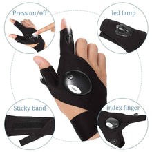 LED Flashlight Gloves Gifts for Men (Hand Gloves Light / 1 Pair) - luckystorebuy.in