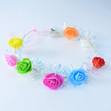 LED Flower Crown Headband – Multicolor Light - Up (1 Pc), Hair accessories - luckystorebuy.in