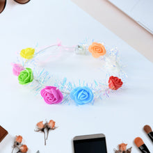 LED Flower Crown Headband – Multicolor Light - Up (1 Pc), Hair accessories - luckystorebuy.in