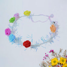 LED Flower Crown Headband – Multicolor Light - Up (1 Pc), Hair accessories - luckystorebuy.in