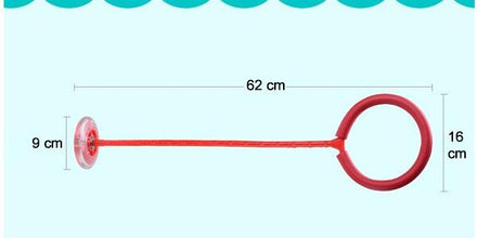 Led Light Flashing Jumping Ring Ankle Skipping Jump Rope for Kids - luckystorebuy.in