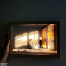 LED NightPainting Decoration Picture Frame Light (1 Pc / 20×15 CM) - luckystorebuy.in