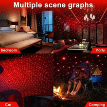 Light Galaxy Night Sky Ambiance Laser Micro Projector Atmosphere Ambient Roof Usb Light - luckystorebuy.in