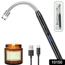 Long Flexible USB Rechargeable Electric Arc Lighter – Windproof, Flameless Plasma - luckystorebuy.in