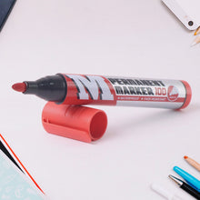 Marker Red Ink, Bold Tip, Quick - Dry Alcohol - BQased Marker (1 Pc) - luckystorebuy.in