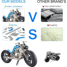 Metal Bike Creative Mechanical Construction Engineering Kit 140 Part of Bike Tool / 1 Set 】 - luckystorebuy.in