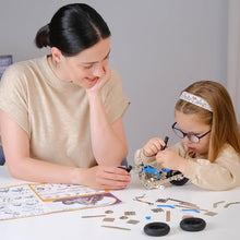 Metal Bike Creative Mechanical Construction Engineering Kit 140 Part of Bike Tool / 1 Set 】 - luckystorebuy.in