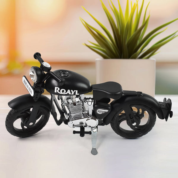 Metal Bullet Bike Toy Model for Kids with Side Stand (1 Pc / Mix Color) - luckystorebuy.in