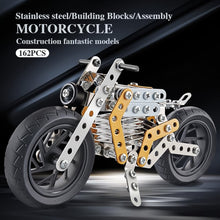Metal DIY Bike Building Blocks for Kids (bike 162 pc of Bike Tool / 1 Set】 - luckystorebuy.in
