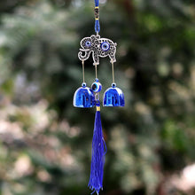 Metal Evil Eye Wind Chime Bells (Mix Design / 1 Pc) - luckystorebuy.in