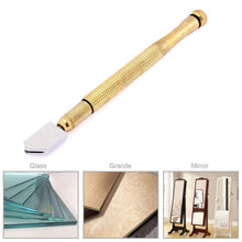 Metal Glass Cutter, Gold - luckystorebuy.in