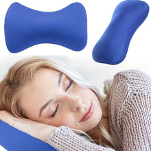Microbead Roll Neck Pillow Mini Microbeads Bone Type Travel Pillow Soft Cushion Back Head Neck Support - luckystorebuy.in