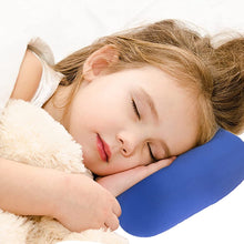 Microbead Roll Neck Pillow Mini Microbeads Bone Type Travel Pillow Soft Cushion Back Head Neck Support - luckystorebuy.in