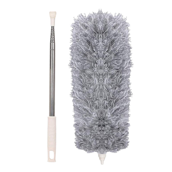 Microfiber Dusters for Cleaning, Telescoping Feather Duster with 100 inches Extendable Handle Pole, Dusting Cleaning Tools for Cleaning High Ceiling, Ceiling Fan, Blinds, Cobwebs, Furniture, Cars - luckystorebuy.in