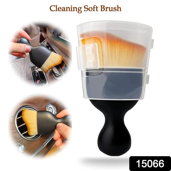 Mini Car Interior Cleaning Soft Brush - Car Cleaning Brushes Duster (1 Pc) - luckystorebuy.in