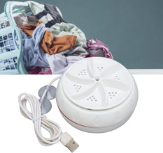 Mini Turbo Washing Machine – Portable USB - Powered Washer for Home, Camping, College & Small Spaces - luckystorebuy.in