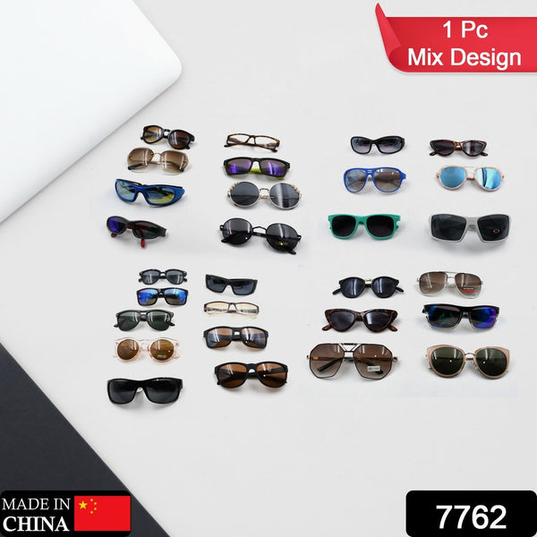 Mixed Design Sunglasses for Outdoor UV Protection (1 Pc) - luckystorebuy.in