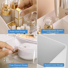 Multi - Functional Plastic Vanity Storage Box - luckystorebuy.in