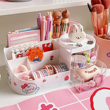 Multi - Functional Plastic Vanity Storage Box - luckystorebuy.in