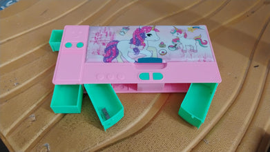 Multi Purpose Gadget Jumbo Pencil Box Compass With Calculator Jumbo 2 Side Slot Geometry Box Compass Use School , Traveling & Studio - luckystorebuy.in