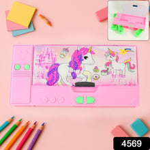 Multi Purpose Gadget Jumbo Pencil Box Compass With Calculator Jumbo 2 Side Slot Geometry Box Compass Use School , Traveling & Studio - luckystorebuy.in