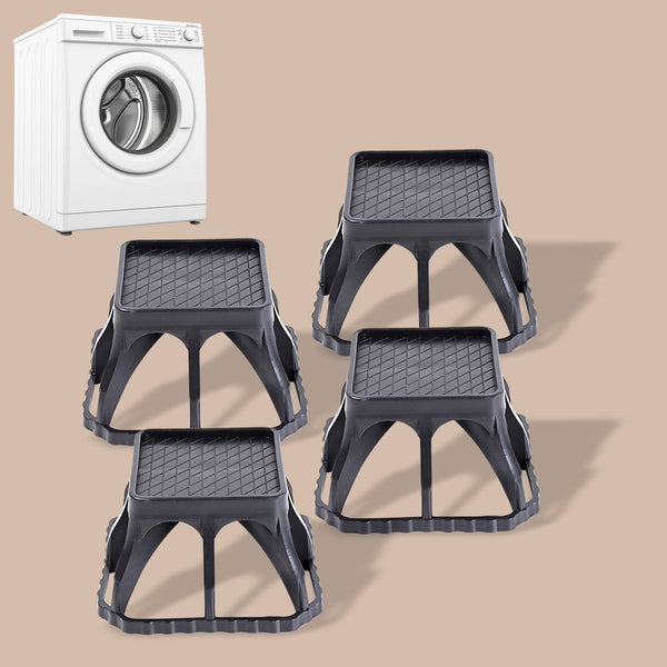 Multi - Purpose Plastic Washing Machine Stand (4 Pcs Set) - luckystorebuy.in