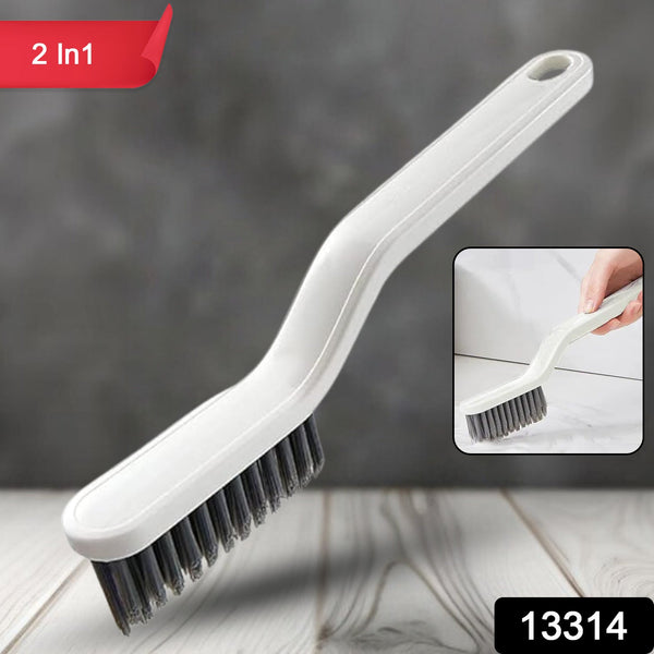 Multifunctional Floor Gap Brush, 2 in 1 Cleaning Brush (1 Pc) - luckystorebuy.in