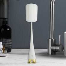 Multifunctional Silicone Bottle Cleaning Foam Brush with Plastic Long Handle (1 Pc) - luckystorebuy.in