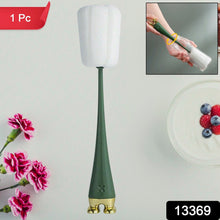Multifunctional Silicone Bottle Cleaning Foam Brush with Plastic Long Handle (1 Pc) - luckystorebuy.in