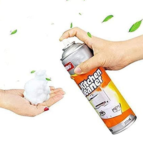Multipurpose Bubble Foam Cleaner Kitchen Cleaner Spray Oil & Grease Stain Remover Chimney Cleaner Spray Bubble Cleaner All Purpose Foam Degreaser Spray (500 Ml) - luckystorebuy.in