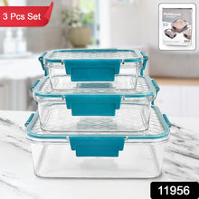 Multipurpose Plastic Containers / Lunch Boxes (3 Pcs Set / 1500, 750, 350 ML Approx) - luckystorebuy.in