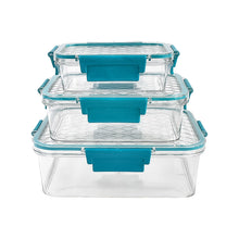 Multipurpose Plastic Containers / Lunch Boxes (3 Pcs Set / 1500, 750, 350 ML Approx) - luckystorebuy.in