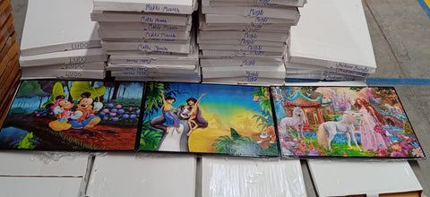 Multipurpose Portable Writing Homework Mix Cartoon Design Printed Table (1 Pc / Mix Design / 61×41 Cm) - luckystorebuy.in