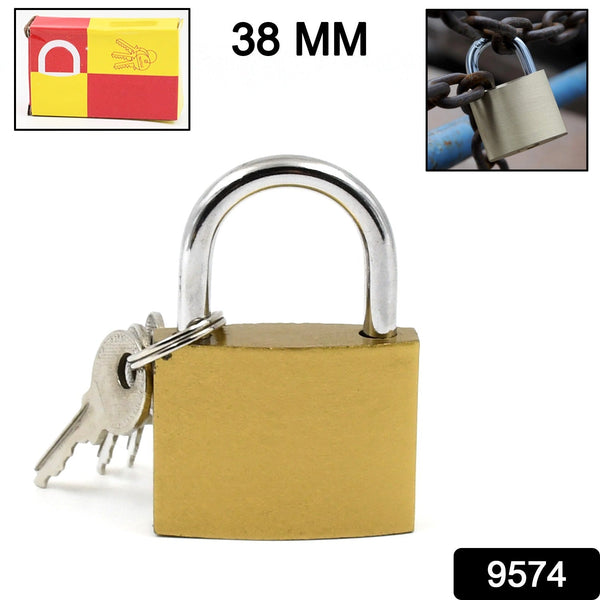 Multipurpose Solid 3 Keys door lock 38 mm / 1 Pc) - luckystorebuy.in