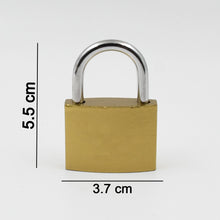 Multipurpose Solid 3 Keys door lock 38 mm / 1 Pc) - luckystorebuy.in