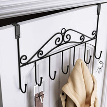 Over The Door Hanger Rack 7 Hooks Decorative Ognazier Hook (1 Pc) - luckystorebuy.in