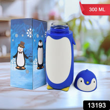 Penguin Water Bottle Penguin Cartoon Water Bottle Funny Travel Mug Insulated, Inner glass Vacuum Water Bottle - luckystorebuy.in
