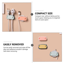 Pig Plug Wire Organizer Cable Holder Clips with Self - Adhesive Pad (4 Pcs Set) - luckystorebuy.in
