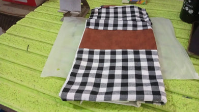 Pillow Covers, Leather & Cotton Cushion Covers (15 × 15 Inch / 1 Pair / 2 Pc) - luckystorebuy.in