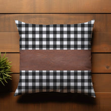Pillow Covers, Leather & Cotton Cushion Covers (15 × 15 Inch / 1 Pair / 2 Pc) - luckystorebuy.in
